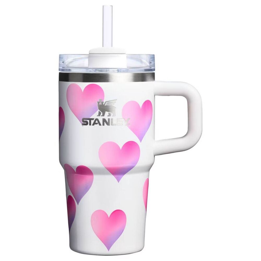 🔥 Stanley 20oz White Heart Frost Gradient Tumbler – Limited SOLD OUT ONLINE